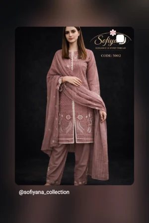 rose dust embroidered co ord set
