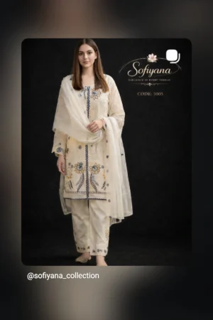 ivory bloom embroidered co ord set